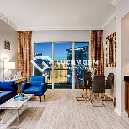 Lucky Gem Penthouse & Luxury Suites At Signature Resort, Balcony Strip View 3505 Лас-Вегас Екстер'єр фото