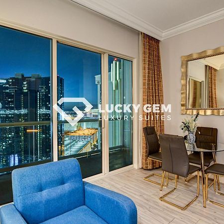 Lucky Gem Penthouse & Luxury Suites At Signature Resort, Balcony Strip View 3505 Лас-Вегас Екстер'єр фото