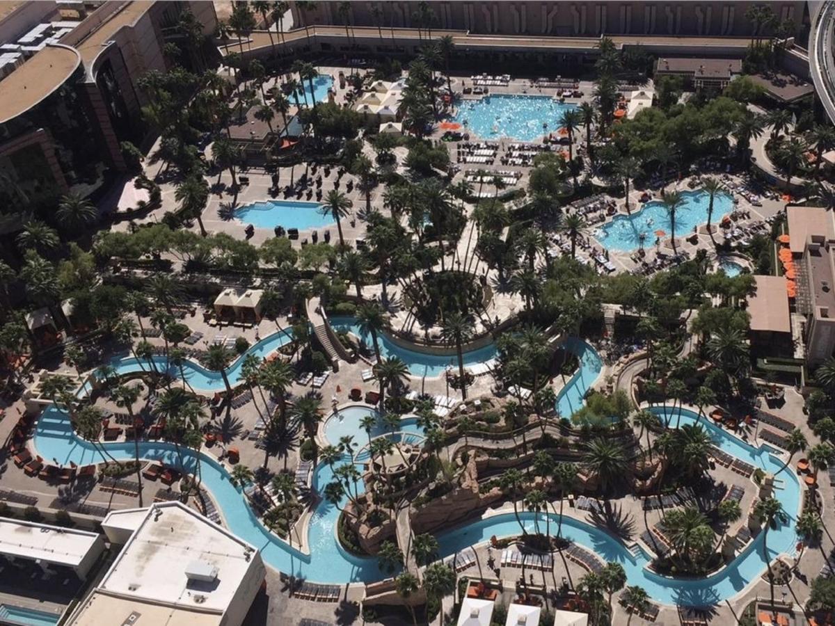 Lucky Gem Penthouse & Luxury Suites At Signature Resort, Balcony Strip View 3505 Лас-Вегас Екстер'єр фото