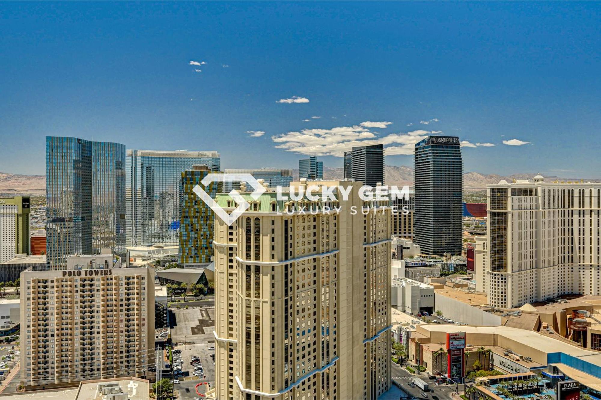 Lucky Gem Penthouse & Luxury Suites At Signature Resort, Balcony Strip View 3505 Лас-Вегас Екстер'єр фото