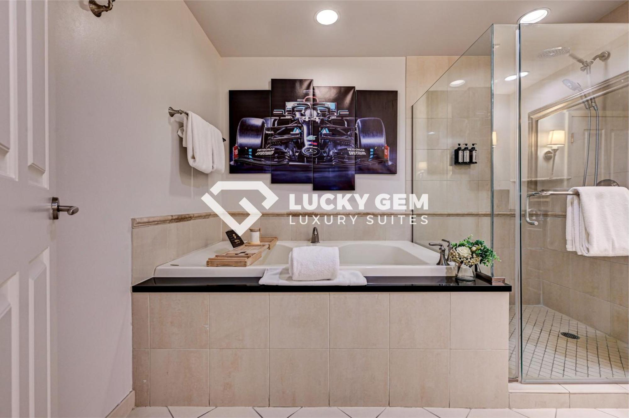 Lucky Gem Penthouse & Luxury Suites At Signature Resort, Balcony Strip View 3505 Лас-Вегас Екстер'єр фото